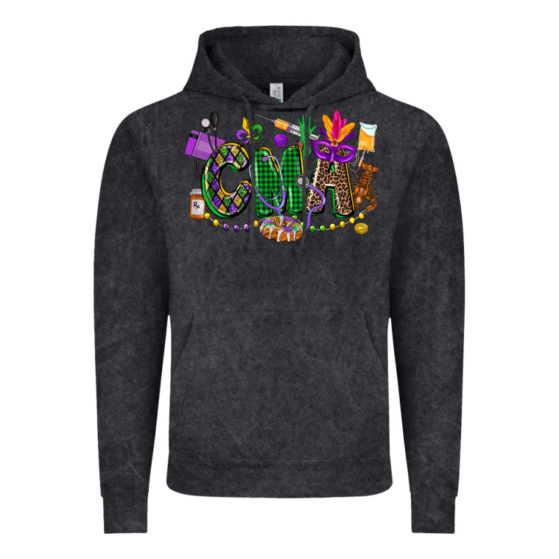 Cma Mardi Gras Cowgirl Vintage Hoodie by CowGirlArtShop | Teevron