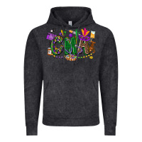 Vintage Black cma mardi gras cowgirl Vintage Hoodie - CowGirlArtShop