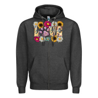 Charcoal Heather love dog Zipper Hoodie - CowhideDigitalArt