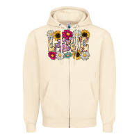 Sandshell love dog Zipper Hoodie - CowhideDigitalArt