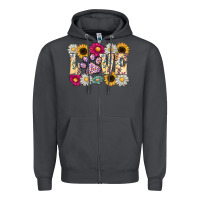 Smoke love dog Zipper Hoodie - CowhideDigitalArt