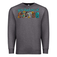 Charcoal Heather you had me at coffee Premium Sweatshirt - Artiststas