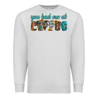 Dove Grey you had me at coffee Premium Sweatshirt - Artiststas