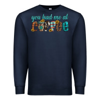 Navy you had me at coffee Premium Sweatshirt - Artiststas