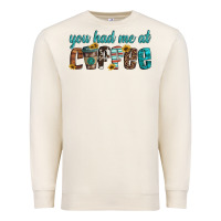 Sandshell you had me at coffee Premium Sweatshirt - Artiststas