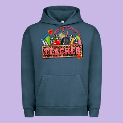 Race Teacher Urban Hoodie Designed By Adodesignshop