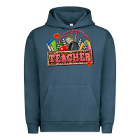 Pigment Midnight Navy race teacher Urban Hoodie - AdoDesignShop