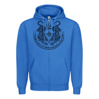 True Royal sak yant thai tattoo twin tiger muay magical thailand gifts t shirt Zipper Hoodie - minhPixels