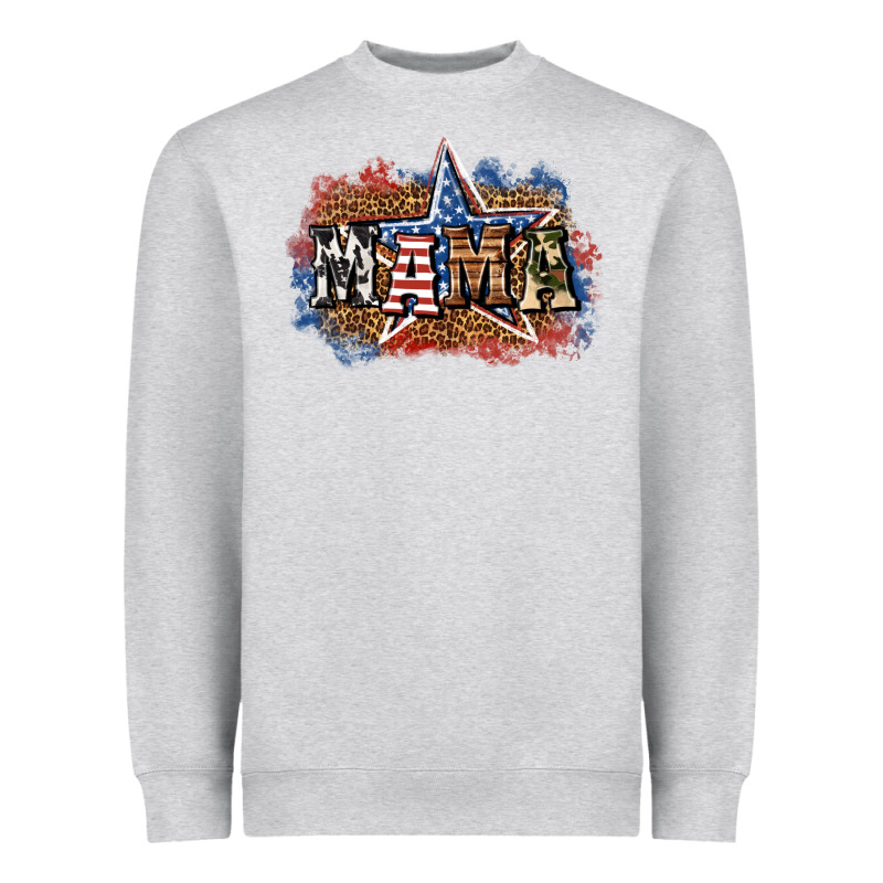 Patriotic Mama Heavyweight Sweatshirt by BundleAndBundleShop | Teevron