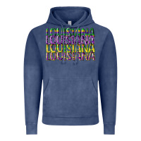 Vintage Denim louisiana mardi gras Vintage Hoodie - CowGirlArtShop