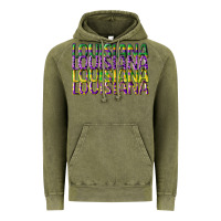 Vintage Olive louisiana mardi gras Vintage Hoodie - CowGirlArtShop