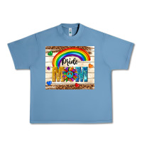 Pebble Blue pride mom Urban Heavy Tee - TumblerDesignByShophia