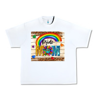White pride mom Urban Heavy Tee - TumblerDesignByShophia