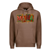 Chestnut mama christmas Premium Hoodie - FaDigitalArtStudio