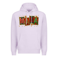 Lilac mama christmas Premium Hoodie - FaDigitalArtStudio