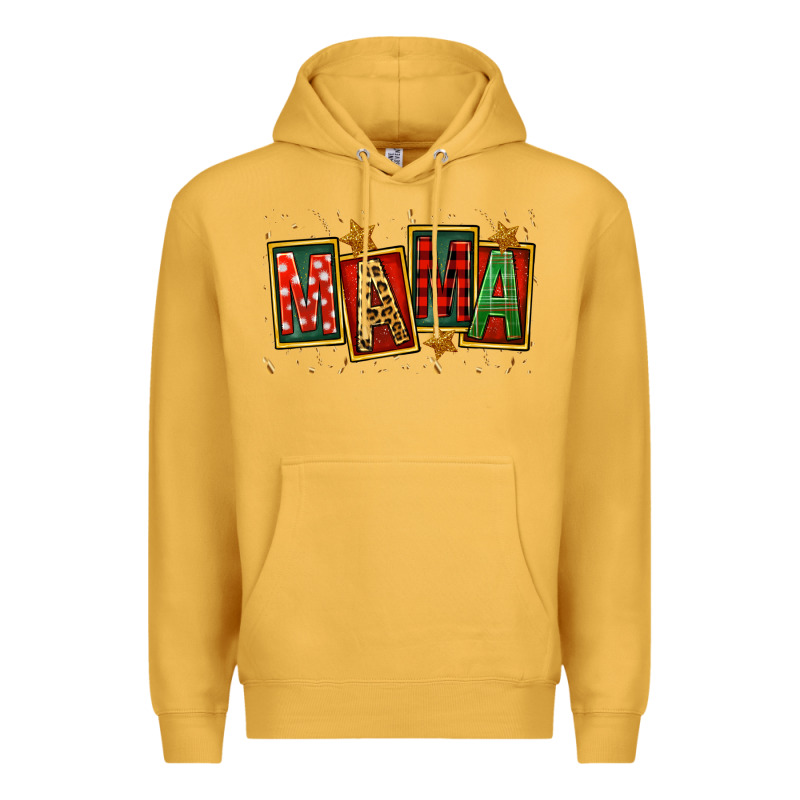 Mama Christmas Premium Hoodie by FaDigitalArtStudio | Teevron
