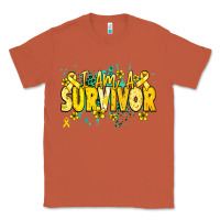 Copper I am a survivor yellow ribbon Classic Tee - NancyCooperArtShop