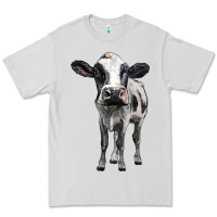 Dove Grey holstein cow Premium Tee - BarkalooDesign