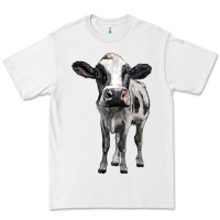 White holstein cow Premium Tee - BarkalooDesign