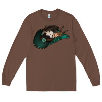 Chestnut cowhide flowers cowboy hat Long Sleeve Tee - Jasminsmagicworld