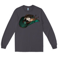Smoke cowhide flowers cowboy hat Long Sleeve Tee - Jasminsmagicworld