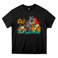 Black It's Fall Y'all Heavy Core Tee - LillyAllenDesigns