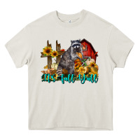 Cream It's Fall Y'all Heavy Core Tee - LillyAllenDesigns