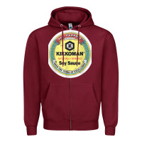 Burgundy Soy Sauce Kikkoman Funny Halloween Costume Zipper Hoodie - minhPixels