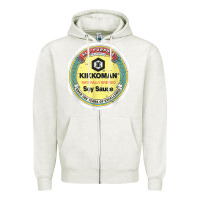 Oatmeal Heather Soy Sauce Kikkoman Funny Halloween Costume Zipper Hoodie - minhPixels