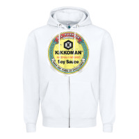 White Soy Sauce Kikkoman Funny Halloween Costume Zipper Hoodie - minhPixels