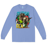 Colony Blue Autism Rex Long Sleeve Tee - CowGirlArtShop