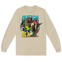 Mushroom Autism Rex Long Sleeve Tee - CowGirlArtShop