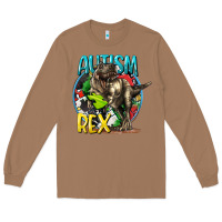 Toasted Coconut Autism Rex Long Sleeve Tee - CowGirlArtShop