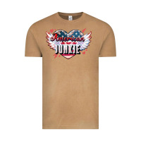 Vintage Camel American junkie 4th of july Vintage Tee - HowdyJamesFarm