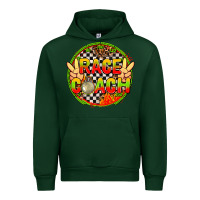 Forest Green race coach  with leopard and peace hand Urban Hoodie - AdoDesignShop