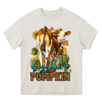 Cream Hey There Pumpkin Fall Heavy Core Tee - LillyAllenDesigns