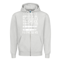 Dove Grey Ammosexual Bullets Love Pro Gun Lover Cool Enthusiast Gifts Zipper Hoodie - minhPixels