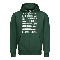 Sports Green Ammosexual Bullets Love Pro Gun Lover Cool Enthusiast Gifts Zipper Hoodie - minhPixels