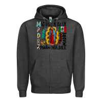 Charcoal Heather madre Zipper Hoodie - CowhideDigitalArt