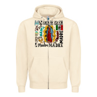 Sandshell madre Zipper Hoodie - CowhideDigitalArt