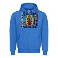 True Royal madre Zipper Hoodie - CowhideDigitalArt