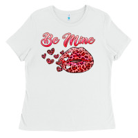 White be mine kiss Ladies Tee - RanaPortraitStore