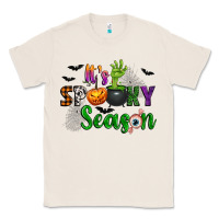 Natural It's Spooky Season Classic Tee - texasbilliewilder