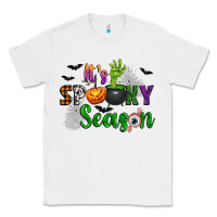 White It's Spooky Season Classic Tee - texasbilliewilder