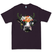 Plum holstein cow head Premium Tee - BarkalooDesign