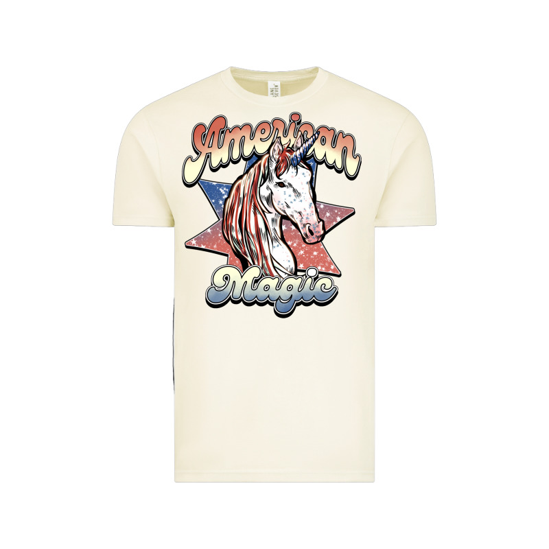 American Unicorn Magic Vintage Tee by HowdyJamesFarm | Teevron
