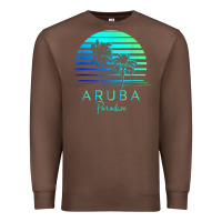 Chestnut Vintage Aruba Beach Tropical Vibes Vacation Souvenir Gift Premium Sweatshirt - minhPixels