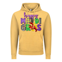 Vintage Mustard happy mardi gras Vintage Hoodie - CowGirlArtShop