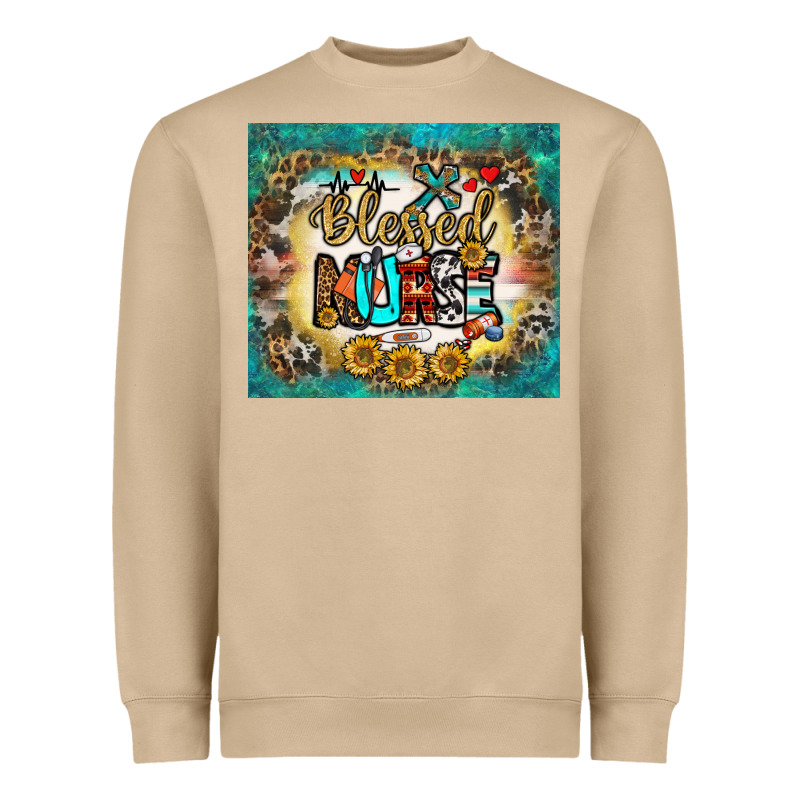 Blessed Nurse Tumbler Heavyweight Sweatshirt by BundleAndBundleShop | Teevron