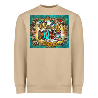 Mushroom blessed nurse tumbler Heavyweight Sweatshirt - BundleAndBundleShop